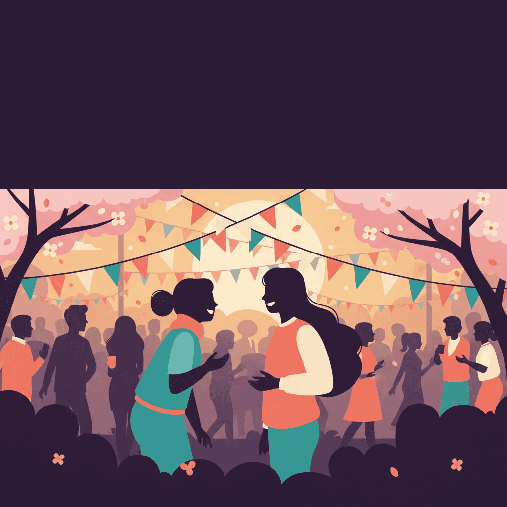 How to Actually Meet People at Spring Events