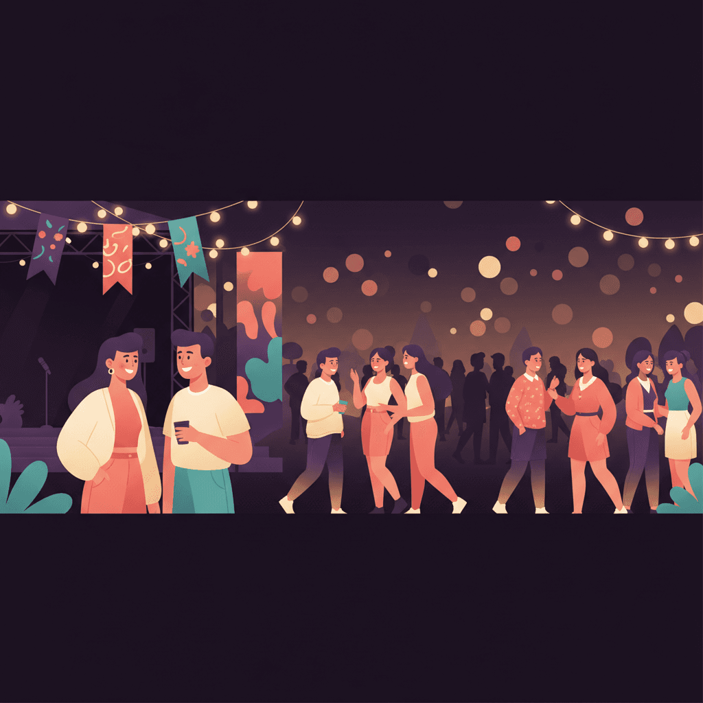 How to Meet People at Spring Festivals (Without Being Weird)